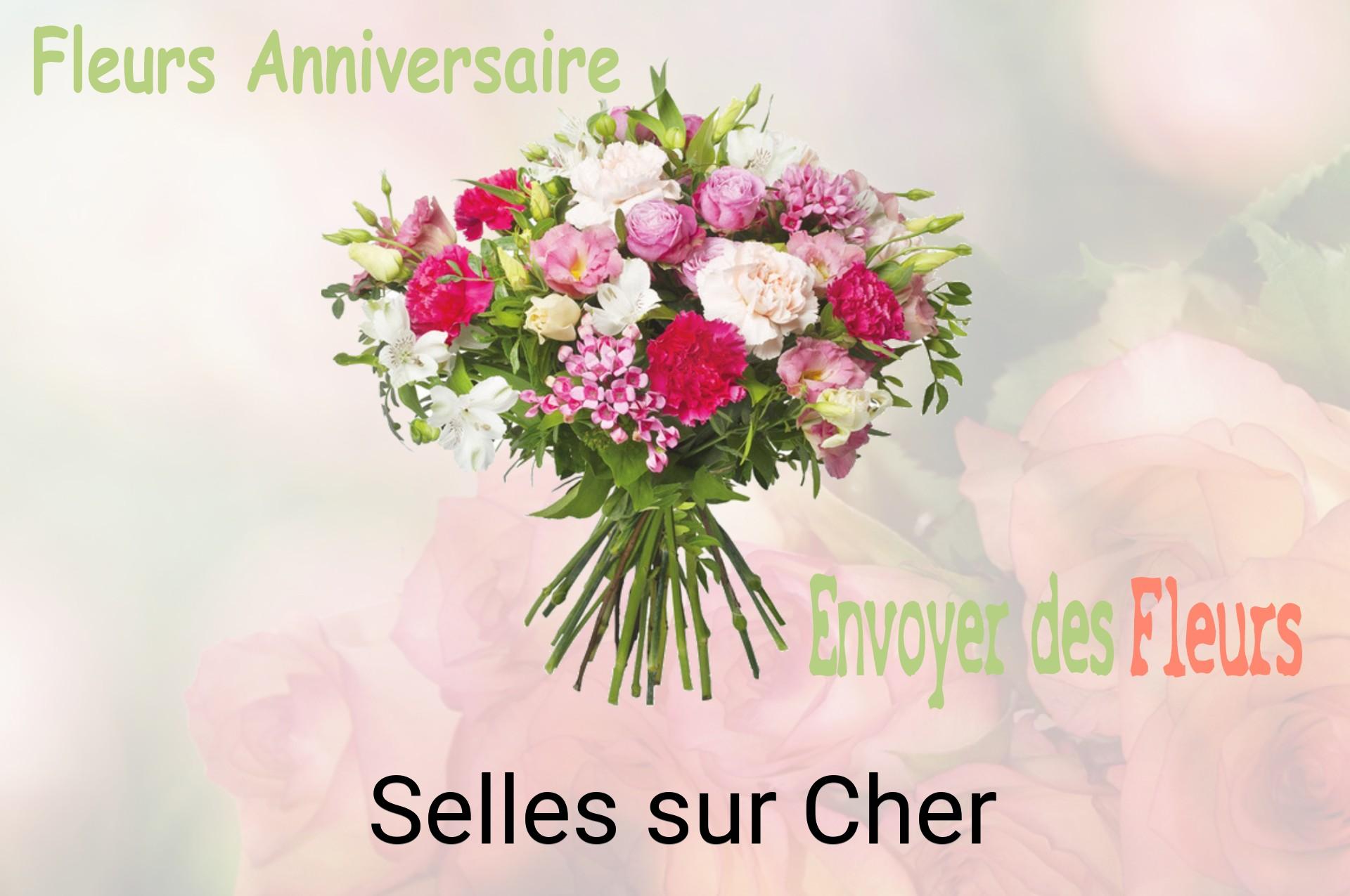 Bouquet de fleurs d’anniversaire livré à Selles-sur-Cher